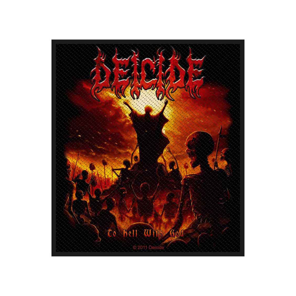 Deicide Aufnäher Patch To Hell With God