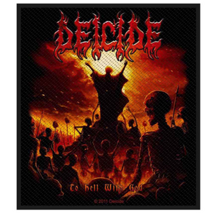 Deicide Patch Aufnäher · To Hell With God · Offizieller Metal Band Merch