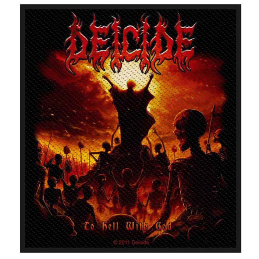 Deicide Aufnäher Patch To Hell With God