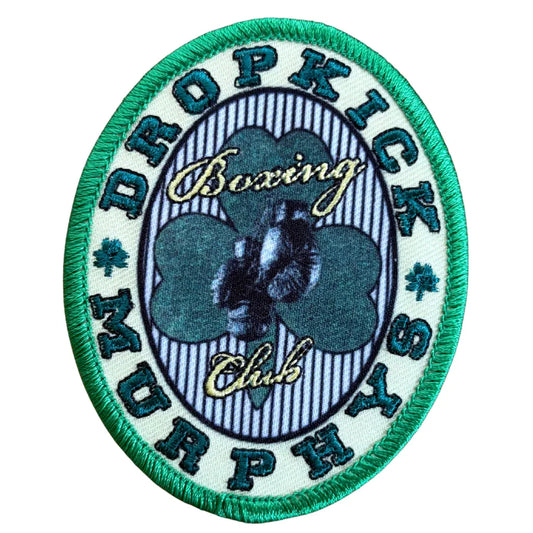 Dropkick Murphys Patch Oval · Boxing Club (6cm x 8cm) - Totenkopf.com