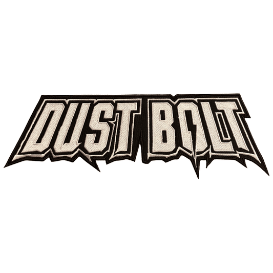Dust Bolt Backpatch Rückenaufnäher · Logo Cut Out Backstripe (30cm x 10cm)