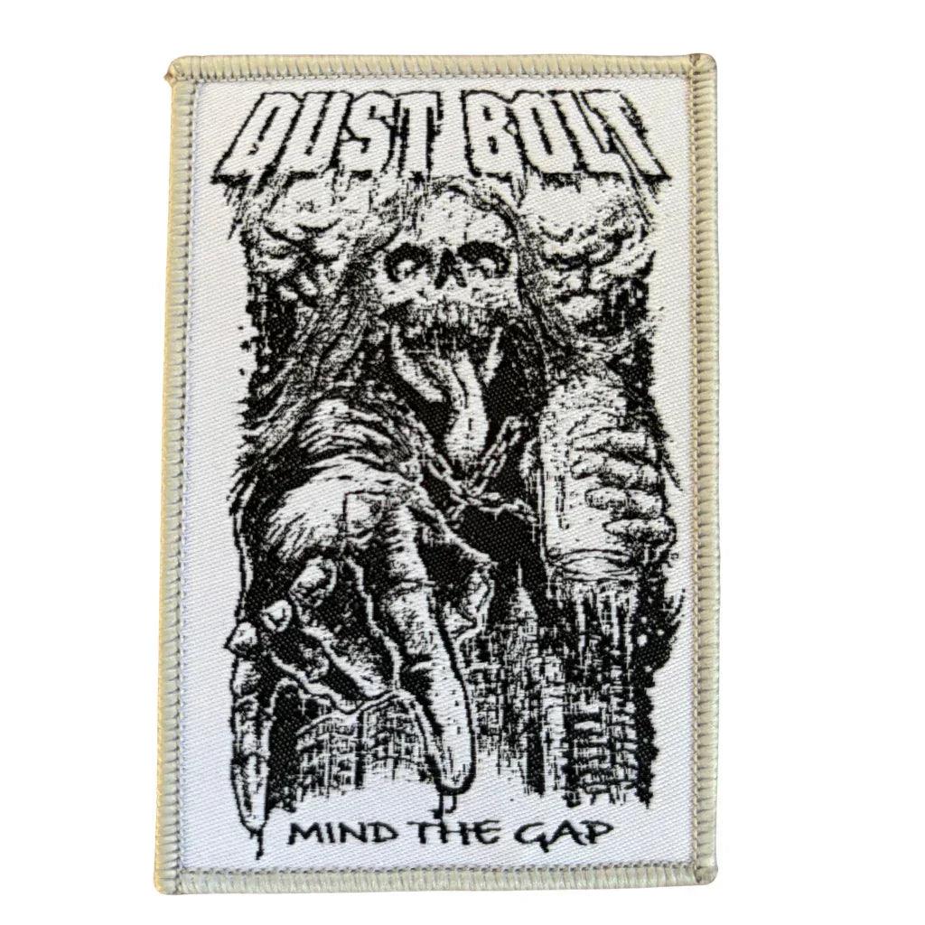Dust Bolt Patch · Mind The Gap (7cm x 10cm) - Totenkopf.com