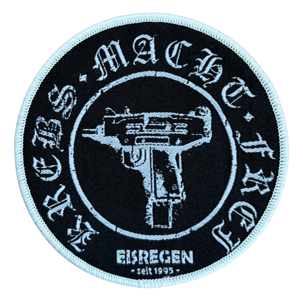 Eisregen Patch Rund · Uzi (Ø 10cm)