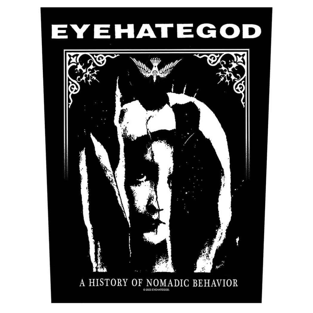 Eyehategod Backpatch Rückenaufnäher · A History Of Nomadic Behavior (29cm x 34cm)