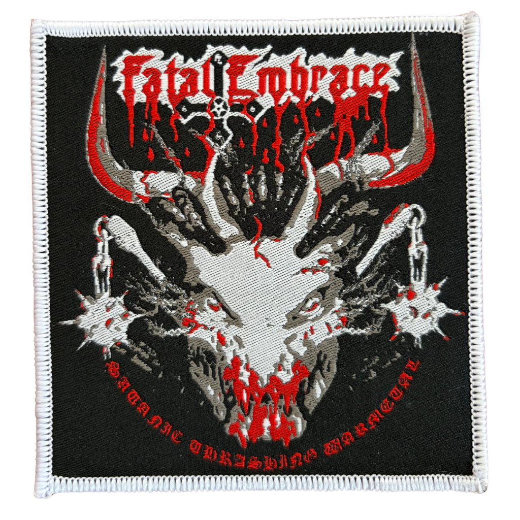 Fatal Embrace · Satanic Thrashing Warmetal (10cm x 10cm)