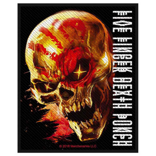 Five Finger Death Punch Patch Aufnäher · And Justice For None · Offizieller Metal Band Merch