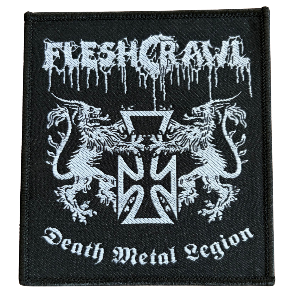 Fleshcrawl Patch · Death Metal Legion (10cm x 10cm)
