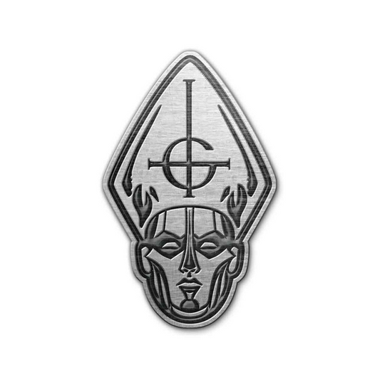 Ghost Metal Anstecker Pin Badge Papa Head