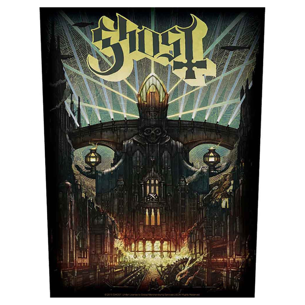 Ghost Backpatch Rückenaufnäher · Meliora (29cm x 34cm)