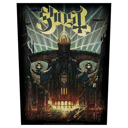 Ghost Backpatch Rückenaufnäher · Meliora (29cm x 34cm)