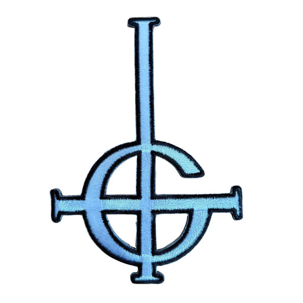 Ghost Patch · Grucifix Cut Out (7cm x 10cm) - Totenkopf.com