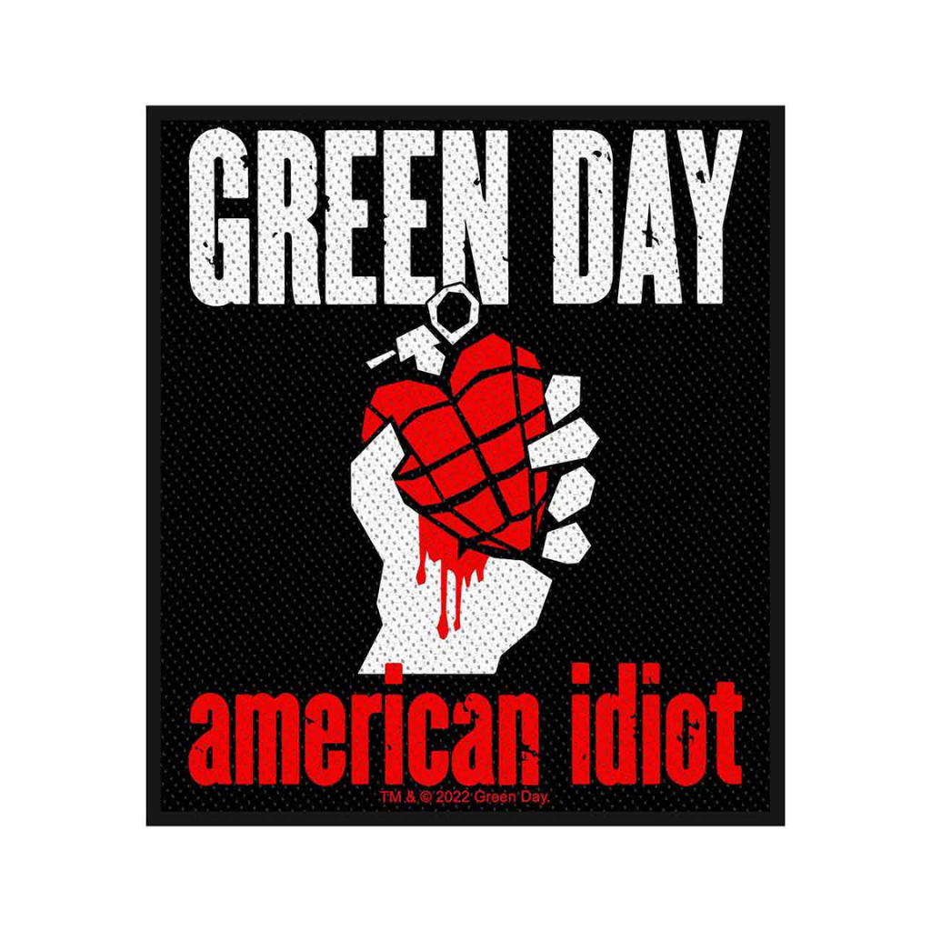 Green Day Aufnäher Patch American Idiot