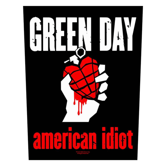 green-day-backpatch-american-idiot - Totenkopf.com