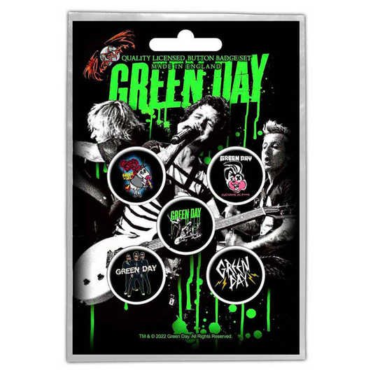 Green Day Button · Revolution