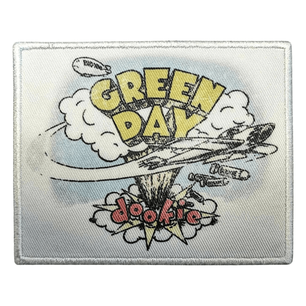 green-day-patch-dookie-white - Totenkopf.com