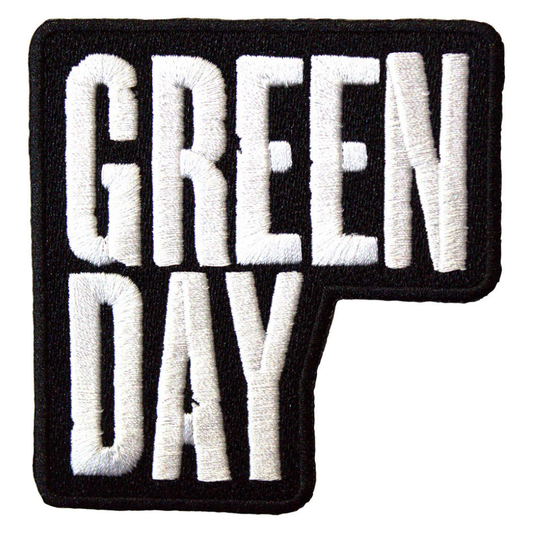 Green Day Patch · Stacked Logo (8cm x 8cm)