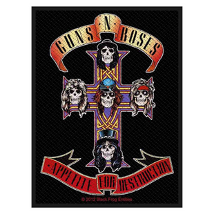 Guns N' Roses Patch Aufnäher · Appetite For Destruction · Offizieller Metal Band Merch