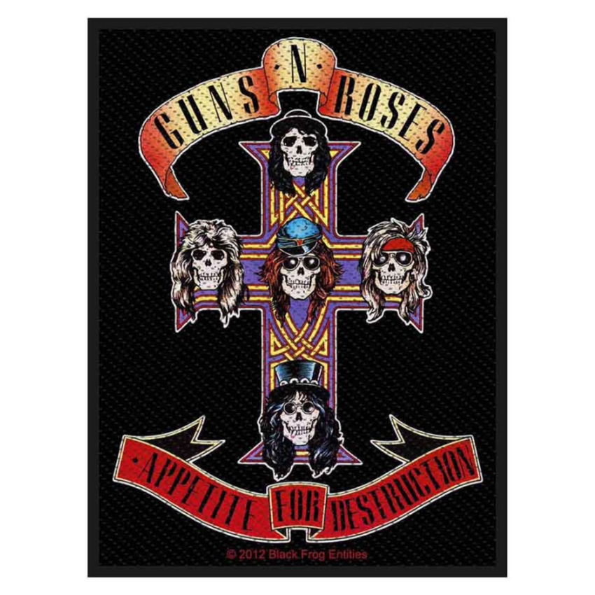 Guns N' Roses Aufnäher Patch Appetite