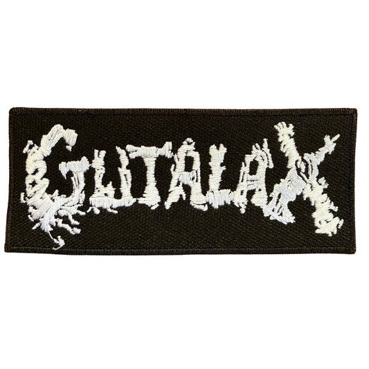Gutalax Patch · Logo Stripe White