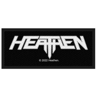 Heathen Patch Aufnäher · Logo Stripe · Offizieller Metal Band Merch