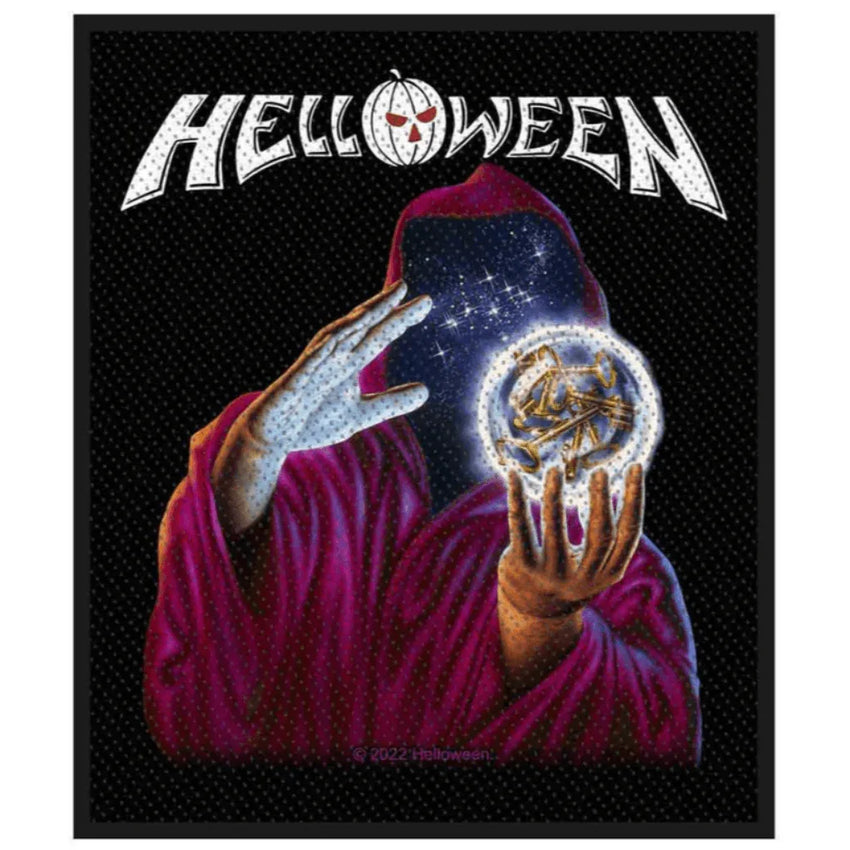 Helloween - Logo Cut Out Gewebter Aufnäher - Woven Patch NEU - Foto 5