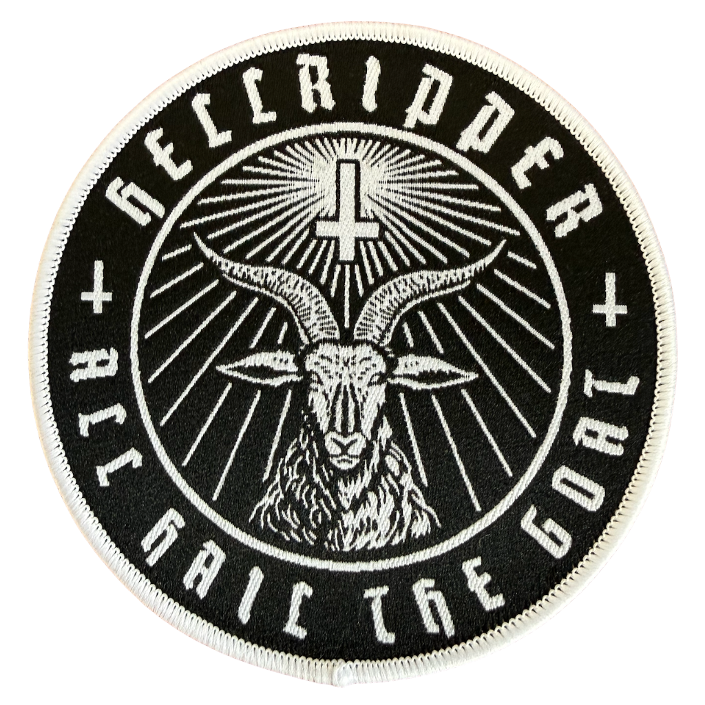 Hellripper Patch · Goatmaster White