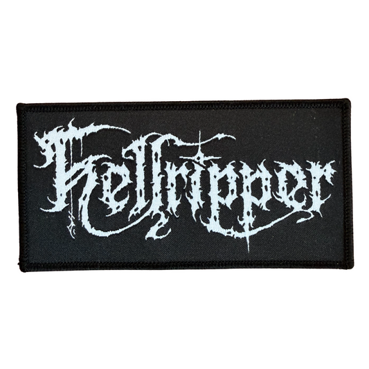 Hellripper Patch · Logo Black White