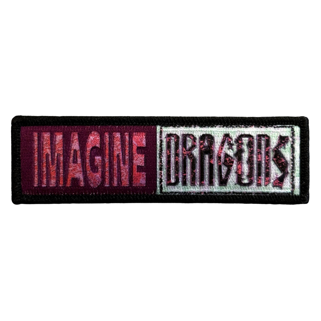 Imagine Dragons Patch · Logo Stripe (10cm x 3cm)