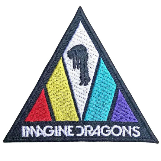 Imagine Dragons Patch · Triangle Logo (8cm x 8cm) - Totenkopf.com