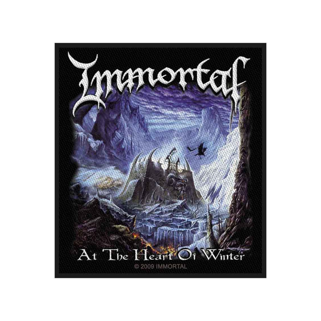 Immortal Aufnäher Patch at the heart of Winter