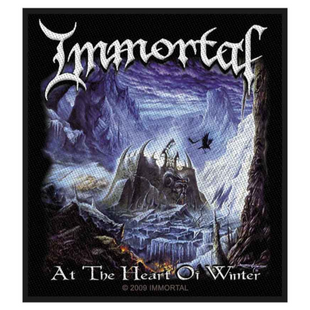 Immortal Patch Aufnäher · Winter · Offizieller Metal Band Merch