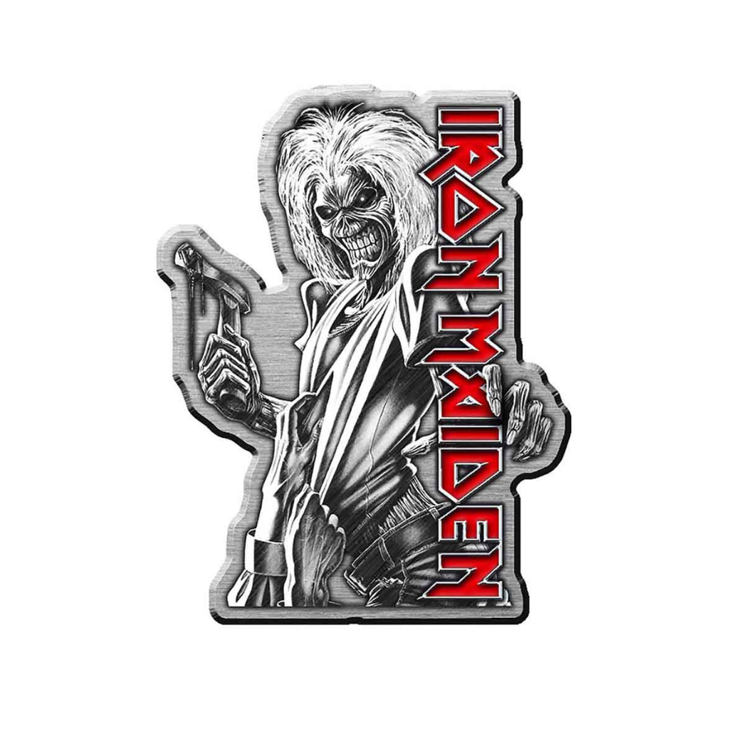 Iron Maiden Logo Épingle en métal Badge Tueurs