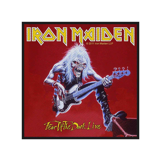 Iron Maiden Aufnäher Patch Fear of the Dark Live