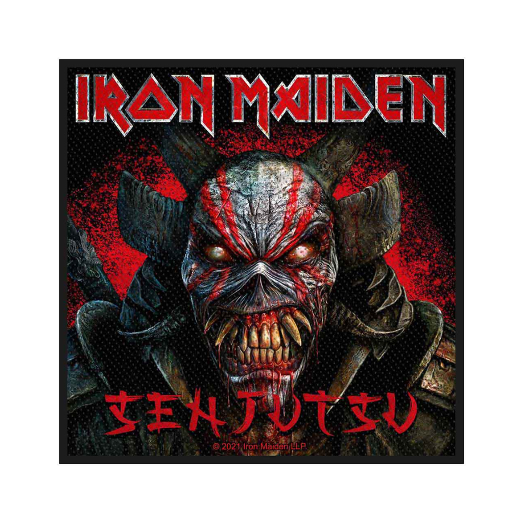 Iron Maiden Aufnäher Patch Senjutsu