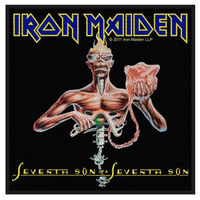 Iron Maiden Aufnäher Patch Seventh Son