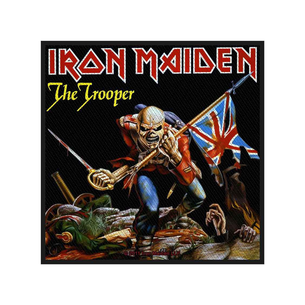 Iron Maiden Aufnäher Patch The Trooper