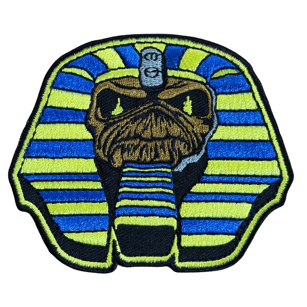 Iron Maiden Patch · Powerslave Pharao Eddie (8cm x 7cm)