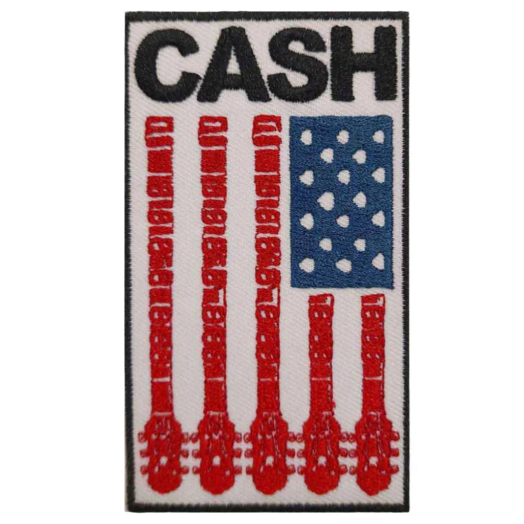 Johnny Cash Patch · Flag (7cm x 9cm) - Totenkopf.com