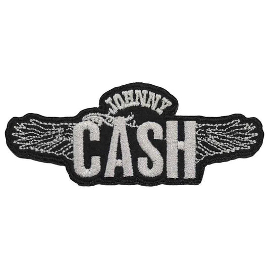 Johnny Cash Patch · Wings (10cm x 4cm) - Totenkopf.com