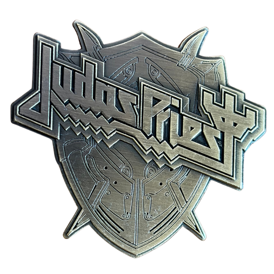 Judas Priest Anstecker Pin · Invincible Shield (3cm x 3cm)