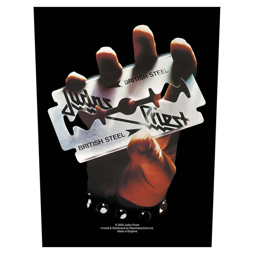judas-priest-backpatch-british-steel - Totenkopf.com