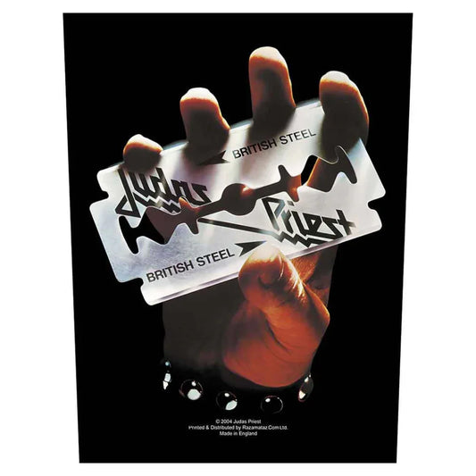 judas-priest-backpatch-british-steel - Totenkopf.com
