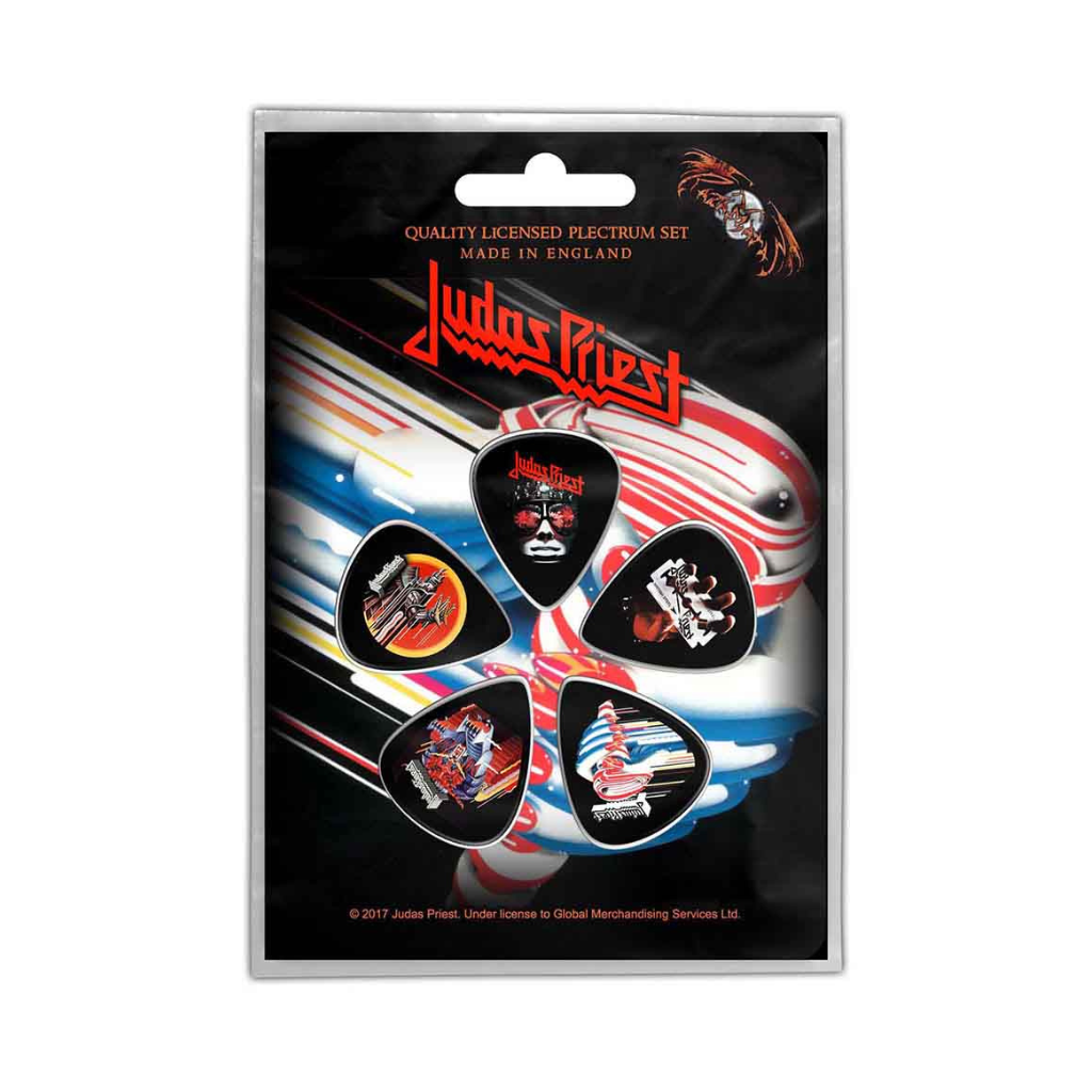 Judas Priest Gitarren Plektrum (5er Plek Set)