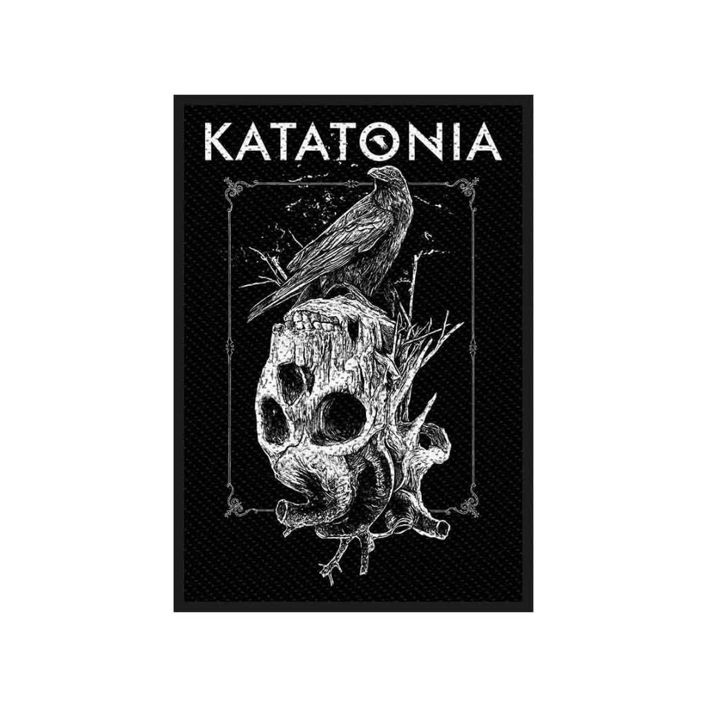 Katatonia Aufnäher Patch Crow Skull