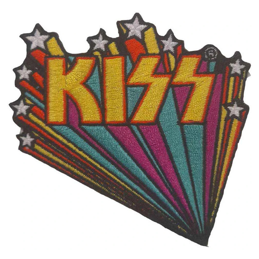 Kiss Patch · Star Banners (9cm x 9cm)