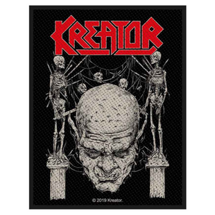 Kreator Patch Aufnäher · Skull and Skeletons · Offizieller Metal Band Merch