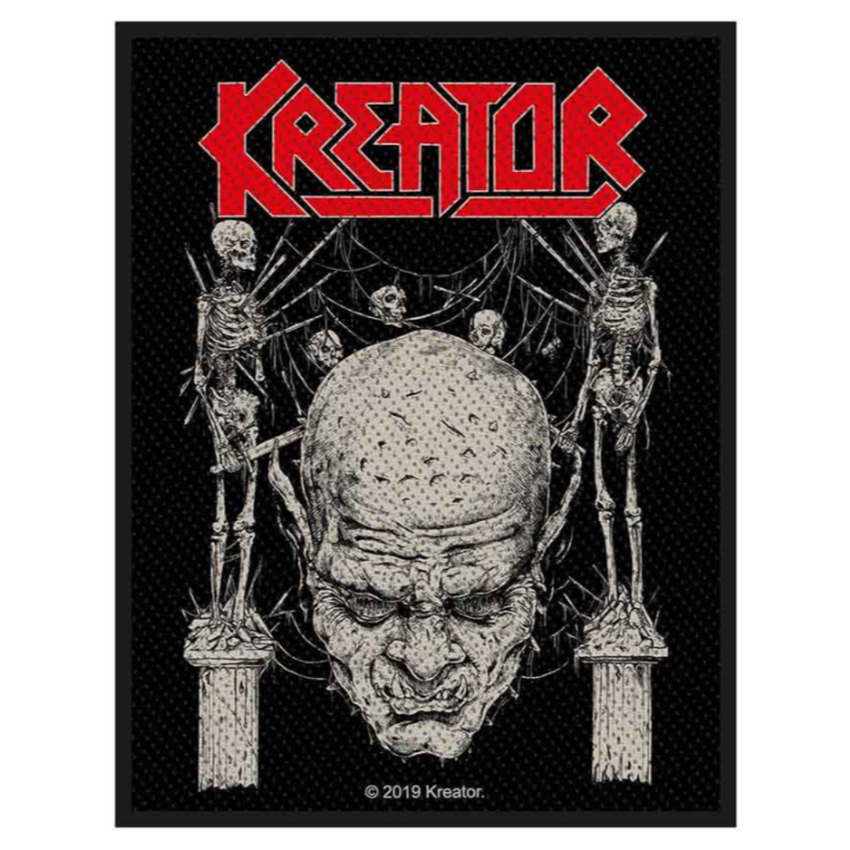 Kreator Aufnäher Patch Skull and Skeletons