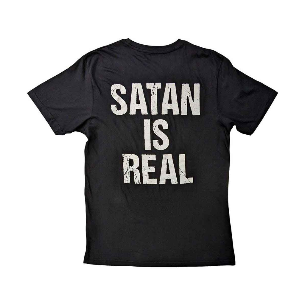Kreator Unisex T-Shirt Satan Is Real (Back Print)