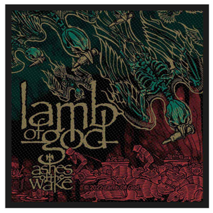 Lamb Of God Patch Aufnäher · Ashes Of The Wake · Offizieller Metal Band Merch