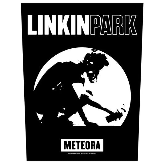 Linkin Park Backpatch Rückenaufnäher · Meteora - Totenkopf.com